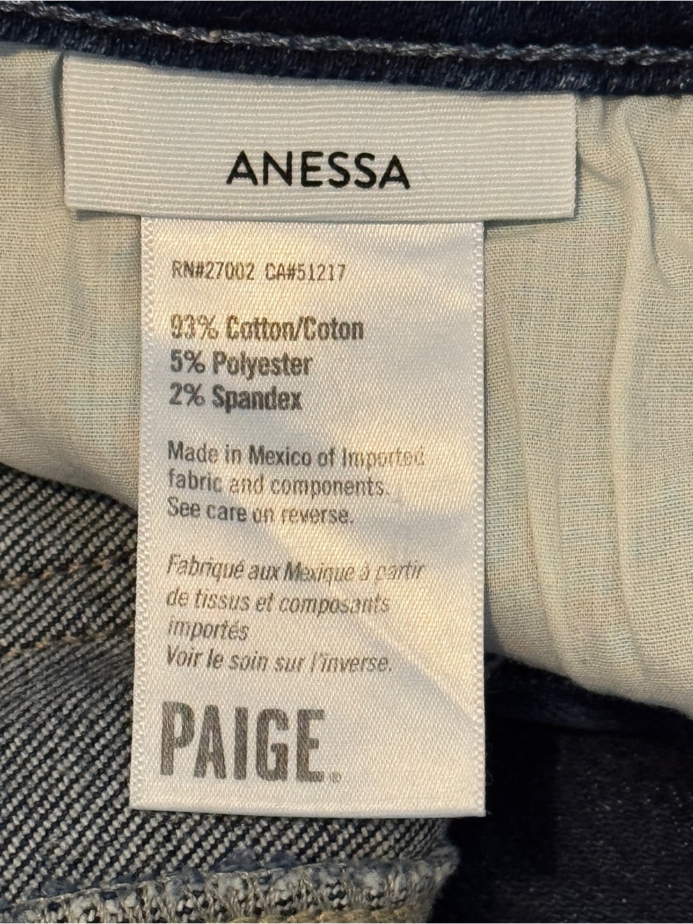 PAIGE Anessa High-Rise Wide-Leg Jeans Size 28 - Picture 13 of 16